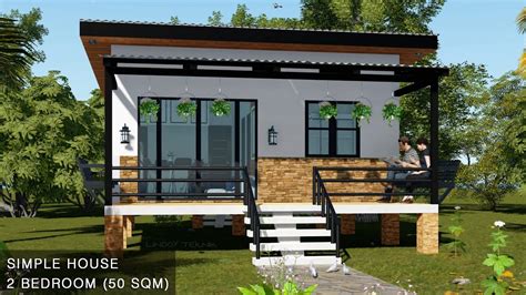 Simple House Design For Flood Prone Areas 50sqm Casa Youtube