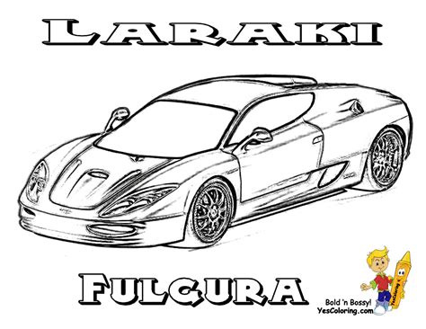 Aug 21 2020 peel yo eyeballs for 350 big boss sports car coloring pages of american automobiles foreign imports muscle cars expensive supercars hypercars and video game cars. Laraki Fulgura SuperCars Coloring Sheet - Coloring Home