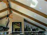 Installing Faux Wood Beams Photos