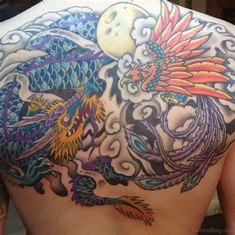 There is one other element that can be added with this tattoo design and that is fire which is a major element in both of the. 60 Fine Phoenix Tattoos For Back