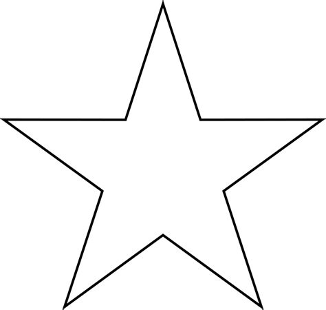 Big Star Black And White Clipart Clipart Best Clipart Best