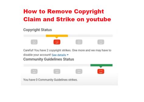 How To Remove Copyright Claim On Youtube How To Remove Youtube Copyright Strike