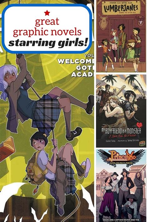 14 Great Graphic Novels Starring Girls And Young Women Pre School