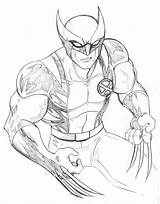 Wolverine Coloring Pages Printable Marvel Kids Superman Book Sheets Choose Board sketch template