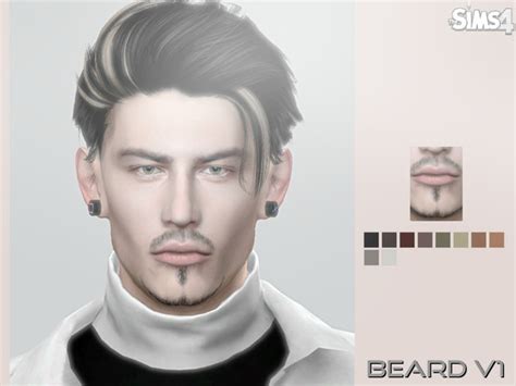Male Beard V1 By Aesthetic Sims4 At Tsr Sims 4 Updates Cloud Hot Girl