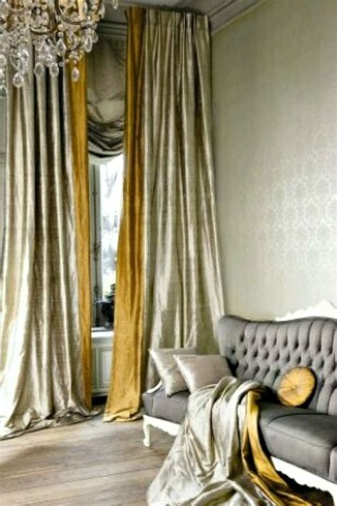 Elegant Silk Drapes Casa Magnolia Silk Curtains Drapery Lounge