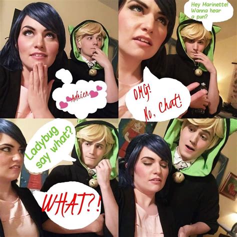 Adrien And Marinette Miraculous Costest Cosplay Amino