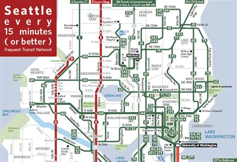 Seattle Metro Bus Routes Map Spain Map