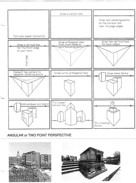 Perspective Drawing Lessons Perspective Art Point
