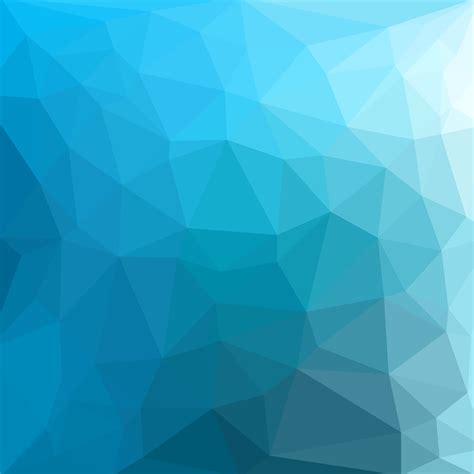 Blue Polygon Vector Backgrounds For Powerpoint Templates Ppt