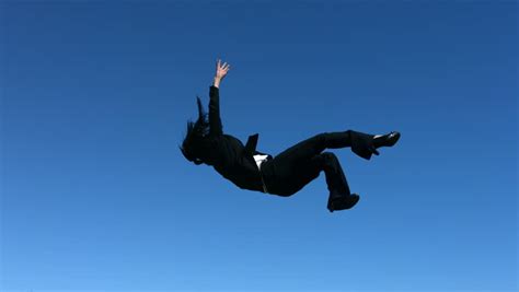 Person Falling Stock Footage Video Shutterstock