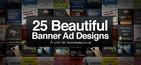25 Beautiful Premium Banner Ads List Of The Top 25 Banner Ad Psds