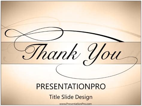 Thankyou Powerpoint Template Background In Holiday And