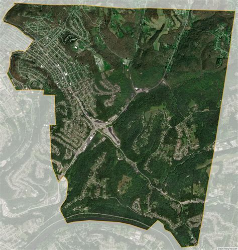 Map Of White Oak Borough Pennsylvania