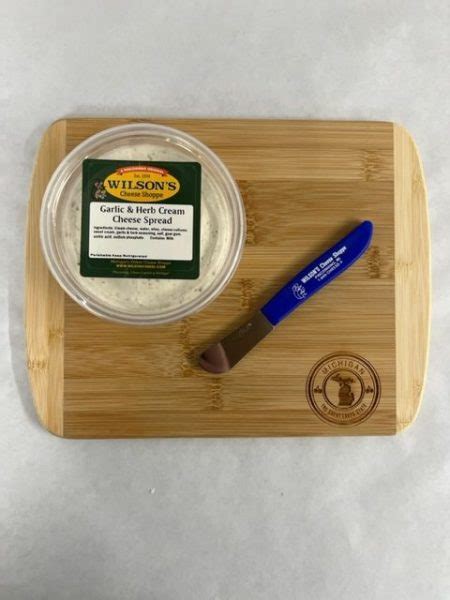 Garlic Herb Cream Cheese Spread Wilson S Cheese Shoppe