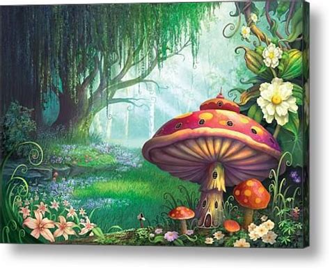 Enchanted Forest Acrylic Print By Philip Straub Fantasy Forest Forest