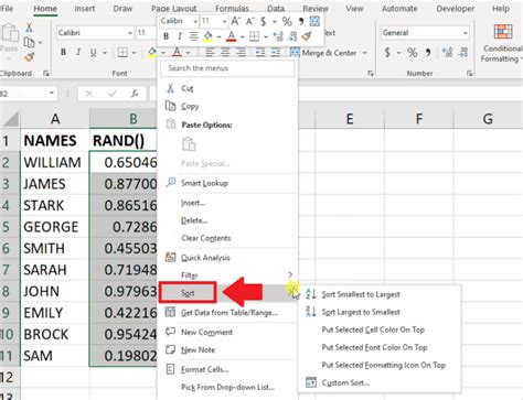 How To Randomly Sort In Excel Spreadcheaters