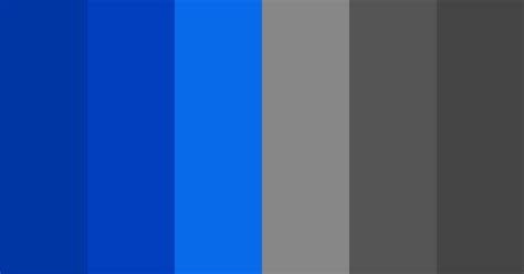 Blue And Grey Color Scheme Blue