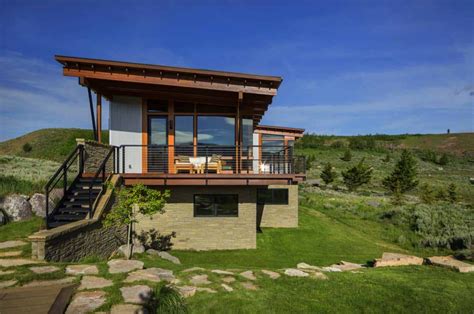 Modern Hilltop Home Boasts Jaw Dropping Views Of The Teton Mountains