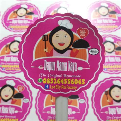Are you looking for free stiker cookies templates? cetak stiker label catering | Shopee Indonesia