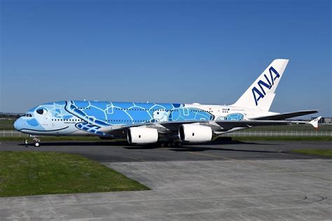 Ana Sends Its First Airbus A380 To Xiamen For Heavy Maintenance