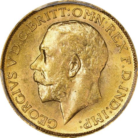 Canada George V 1911 C Gold Sovereign Km 20 Ms 62 Pcgs Kagins Inc