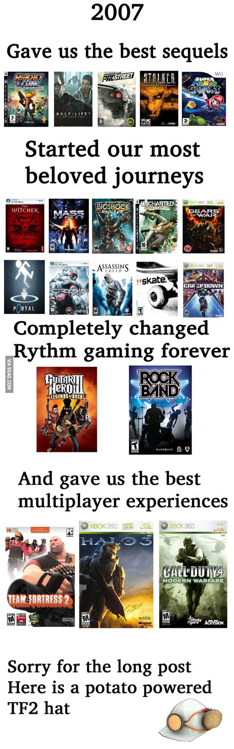 Why I Think 2007 Was The Best Year For Gaming 9gag