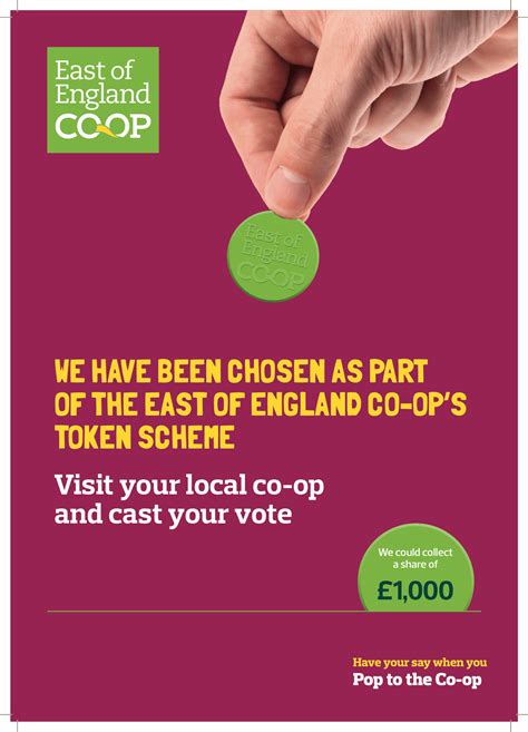 Ink Thank You To East Of England Co Op Community Token Scheme