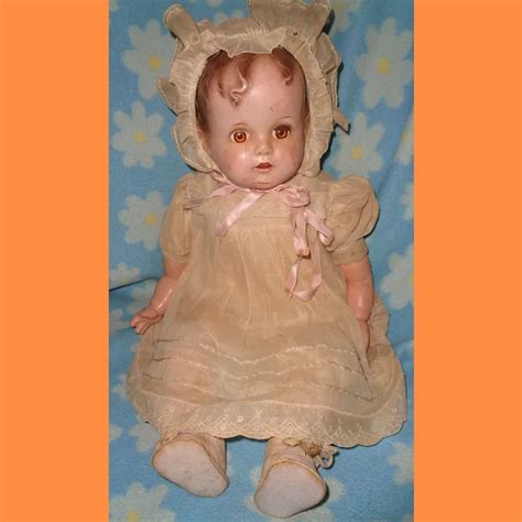 Miracle On 34th St Composition Baby Doll Ruby Lane