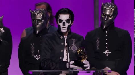 ghost won best metal performance for cirice at the 58th annual grammy awards youtube