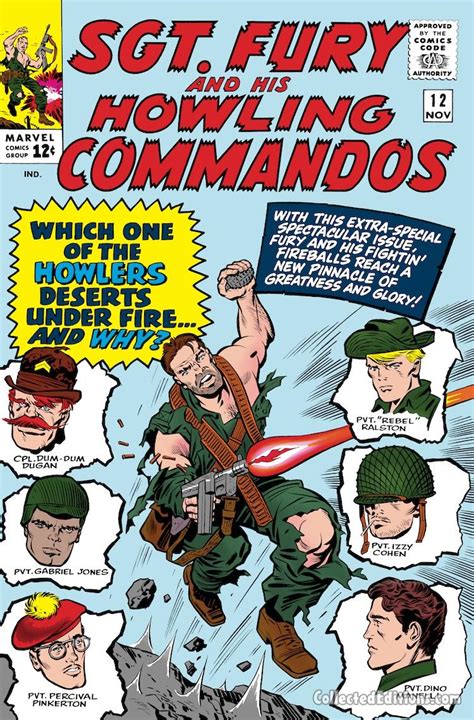 Marvel Masterworks Sgt Fury And His Howling Commandos Vol 1 Tpb