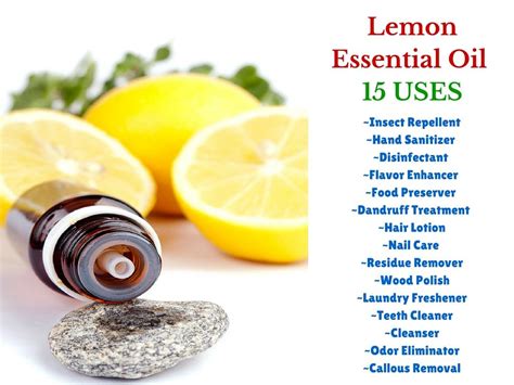 22 Lemon Essential Oil Benefits