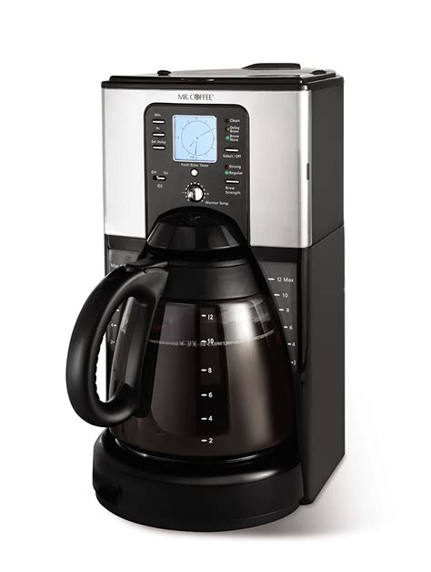 Buy Mr Coffee Ftx41 12 Cup Programmable Coffeemaker Black And Chrome