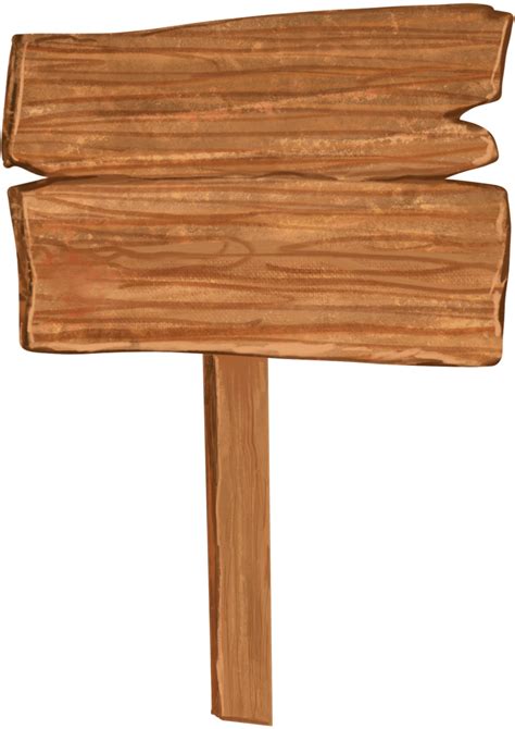 Hand Drawn Wooden Sign Board With Classic Style 14433253 Png