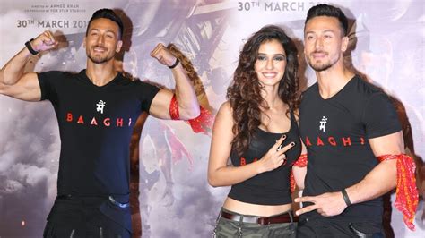 Baaghi 2 Official Trailer Launch FULL Video Tiger Shroff Disha