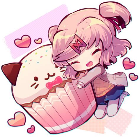 Natsukis Cute Cupcake Natsuki