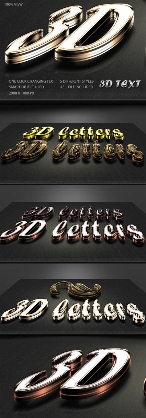 3d Text Generator By 87scope Graphicriver