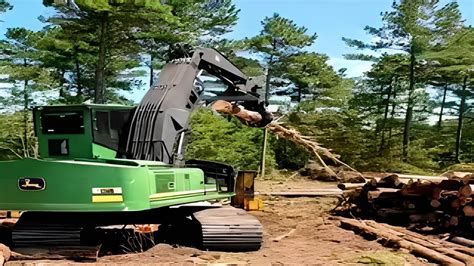 Mega Machines Tigercat Machines Processing With Sanders Logging John