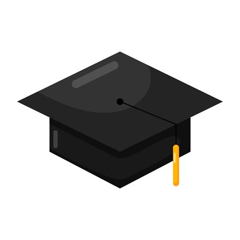 Graduation Hat Students Cap Icon 18931493 Png
