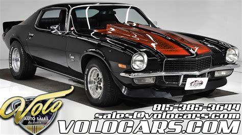 1970 Chevrolet Camaro For Sale At Volo Auto Museum V18789 Youtube