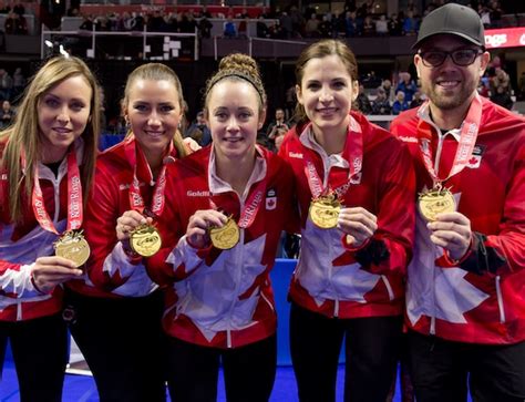 2018 Winter Olympics Canadian Womens Team Curling Canada
