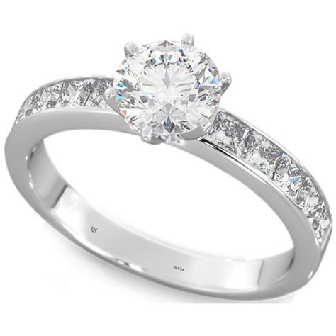 925 Silver Solitaire Engagement Ring