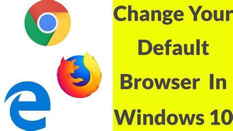 Here, i will set google as home page. How To Set Google Chrome As Default Browser In Windows 10 ...