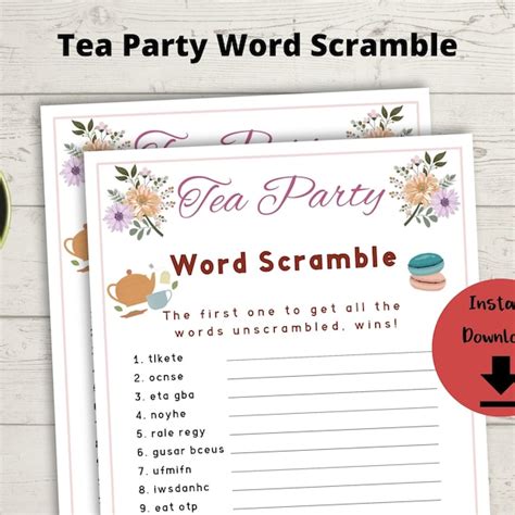 Childrens Tea Party Etsy