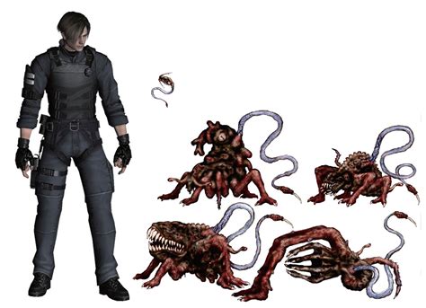 Image Resident Evil 4 Digital Archives Las Plagas Size Comparison P