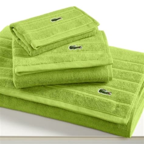 Now now £5.40 was £9.54. Lacoste Croc Pure Cotton Solid Luxury Bath Towel, 30 ...