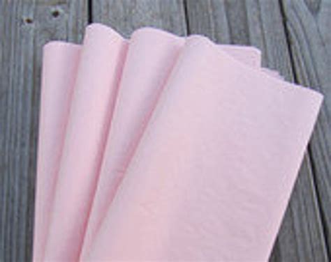 Bulk Tissue Paper 24 Sheets Light Pink Tissue Paper Etsy