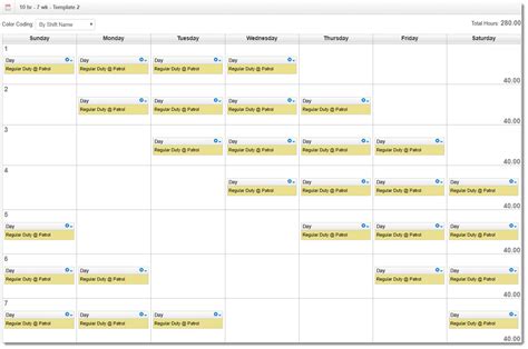 3 Types Of 10 Hour Shift Schedules To Cover Round The Clock