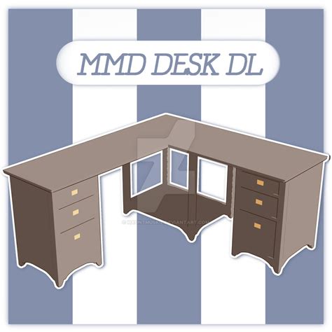 Mmd Computer Desk Download By Hauntmuskie On Deviantart