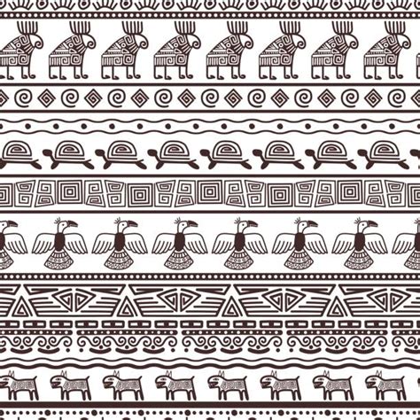 2200 Mayan Border Stock Illustrations Royalty Free Vector Graphics